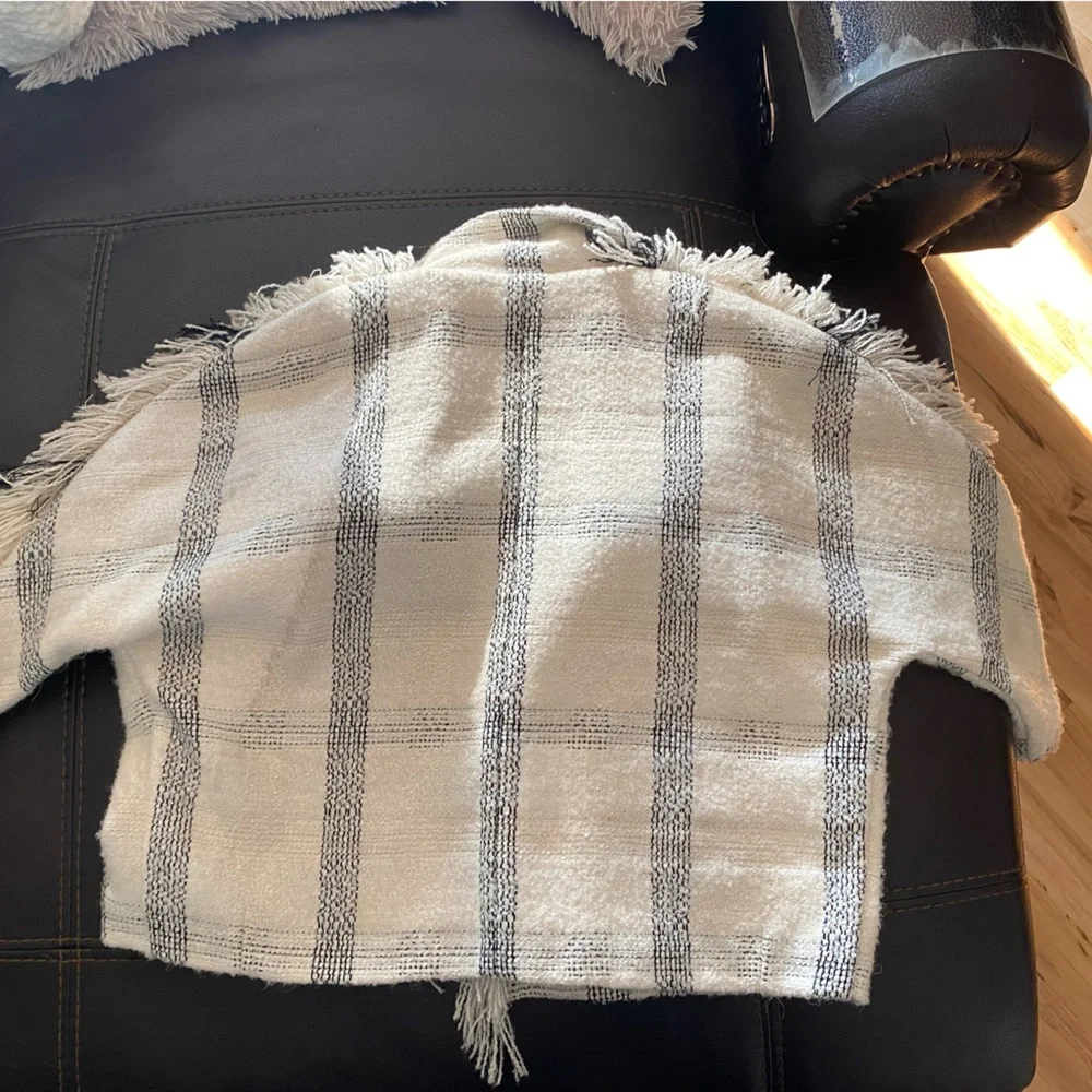 Hotel particular plaid fringe jacket - Picture 5 of 6